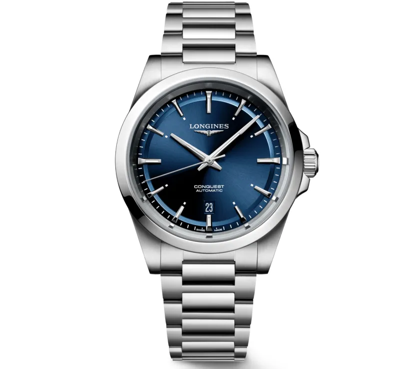 Longines Conquest L3.830.4.92.6 Blue Dial Steel Automatic Watch 41MM