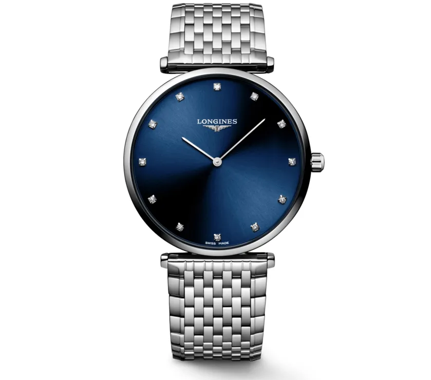 LA GRANDE CLASSIQUE DE LONGINES L4.866.4.97.6 ACIER QUARTZ MONTRE 38MM