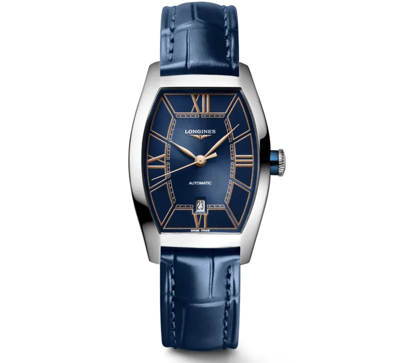 LONGINES EVIDENZA L2.142.4.96.2 montre automatique 26.00 x 30.60 mm