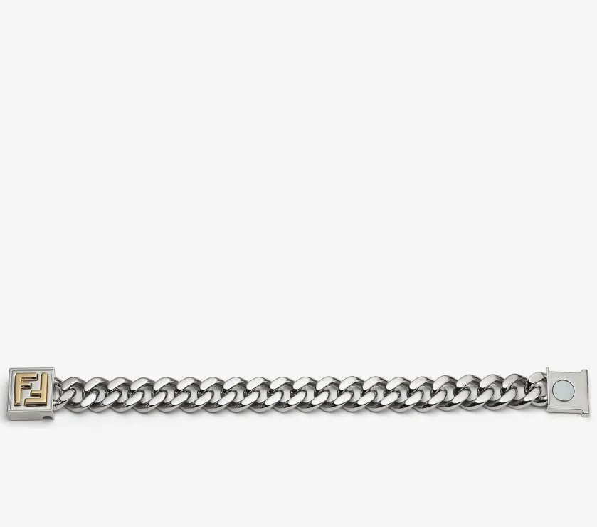 FENDI FF 7AJ294B08F0F0N Bracelet Palladium and Gold Coloured