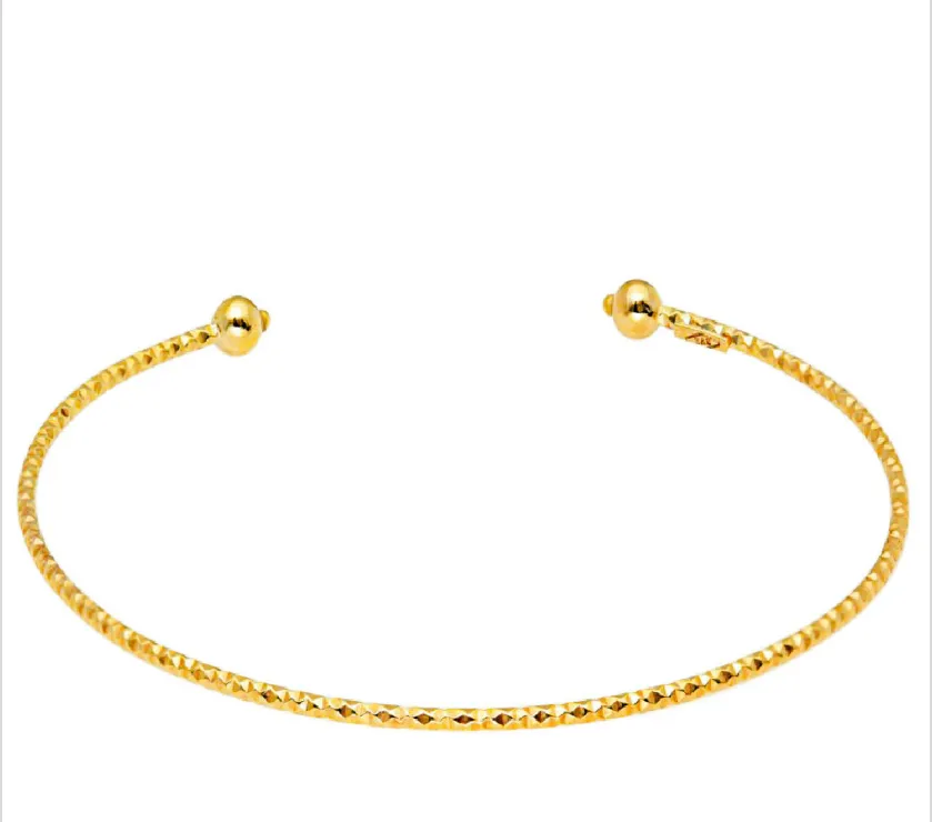 Jonc ciselé Or jaune 9ct