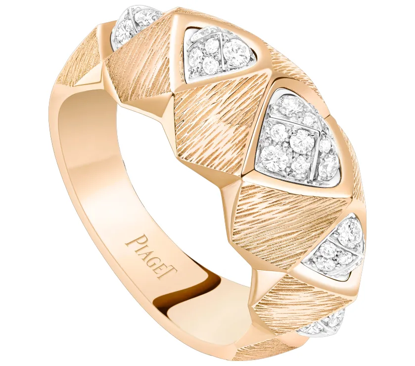 Piaget Sunlight Diamond ring 18K Rose Gold