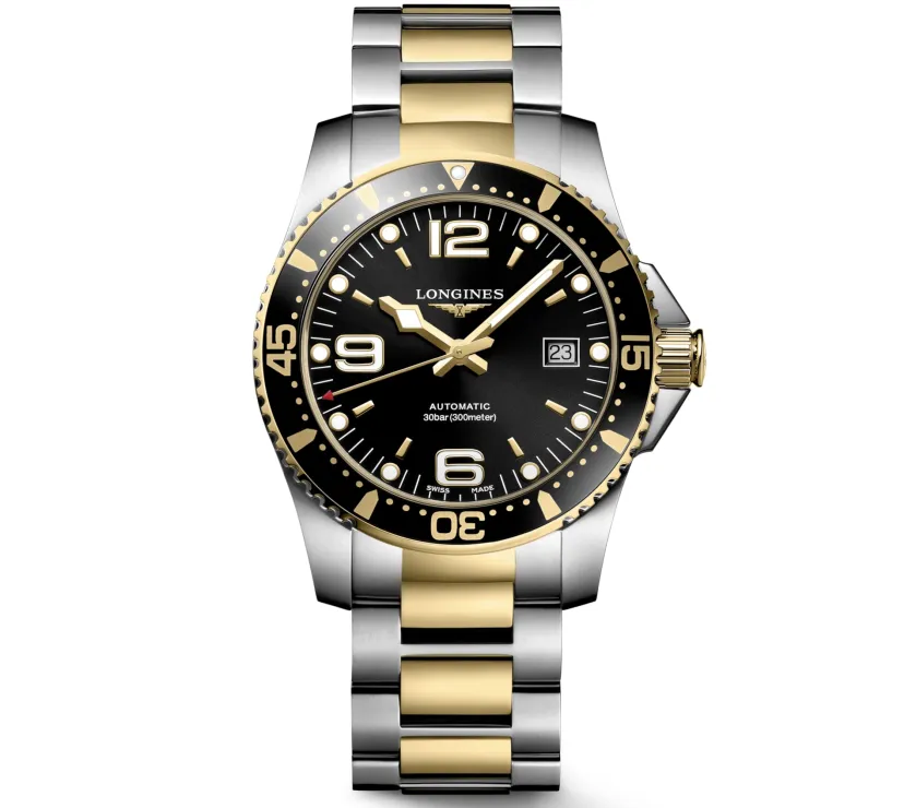 Longines Hydro Conquest L3.742.3.56.7 Automatic SS PVD Coating 41MM
