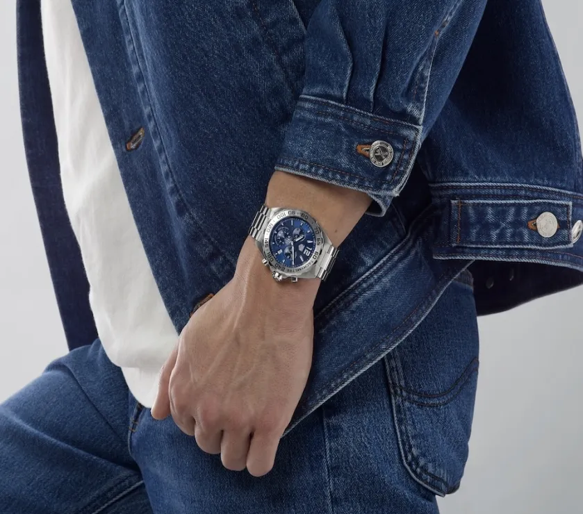 TAG HEUER FORMULA 1 CHRONO STAINLESS STEEL QUARTZ 40 MM