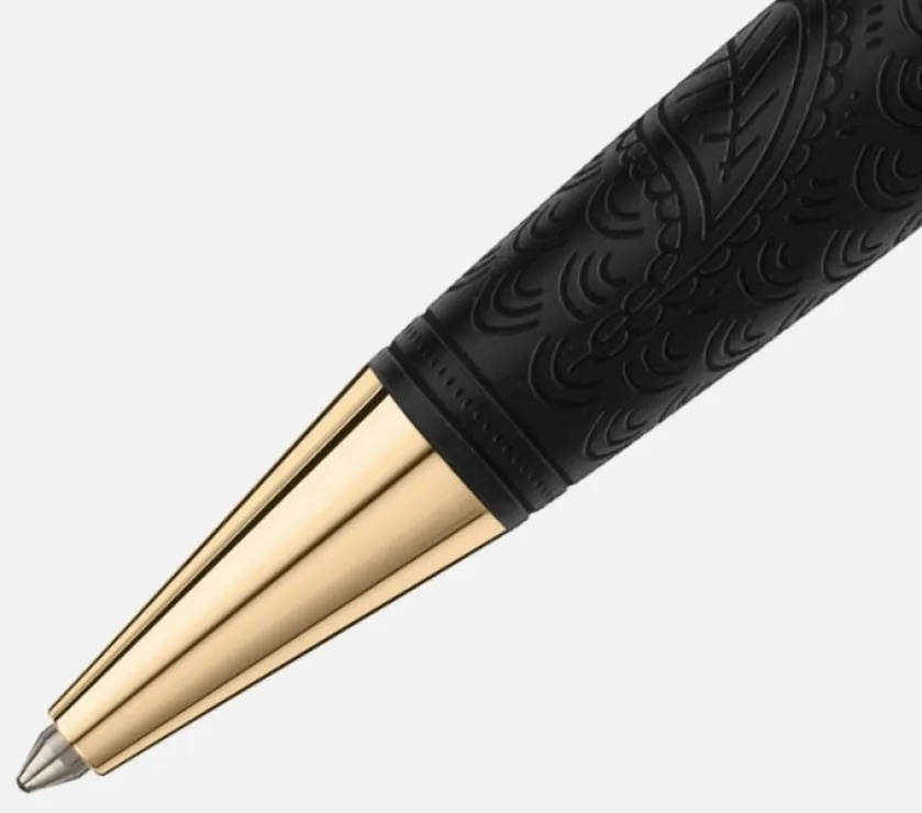 MONTBLANC MEISTERSTÜCK AROUND THE WORLD 80 DAYS SOLITAIRE MIDSIZE PEN