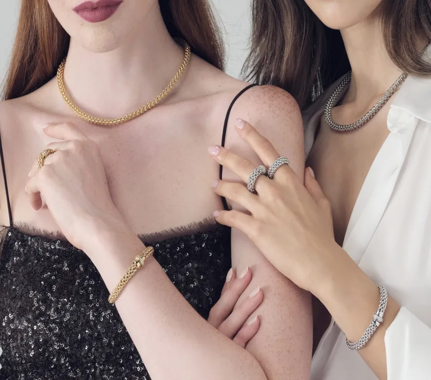 Bracciale Chicco in argento Sterling Misura 17-18.5