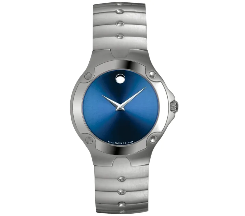 Movado Sports Edition 84 G1 1892 Stainless Steel Quartz Mens Watch