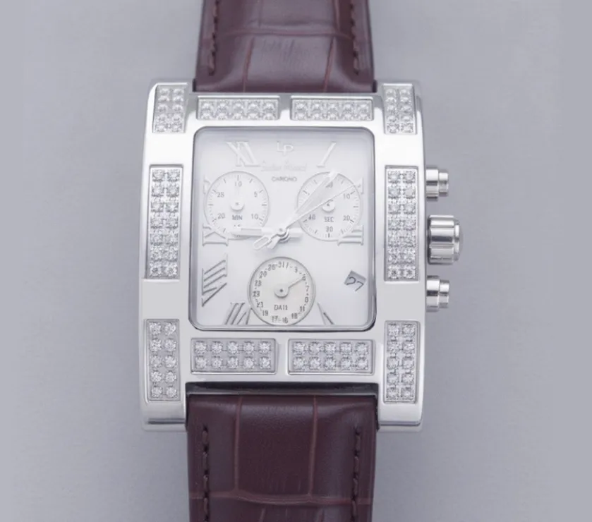 Lucien Piccard Diamond 1.20 Carat Chrono Quartz 35MM