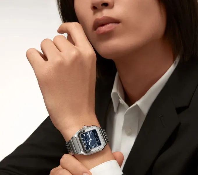 Santos de Cartier Automatic watch Steel